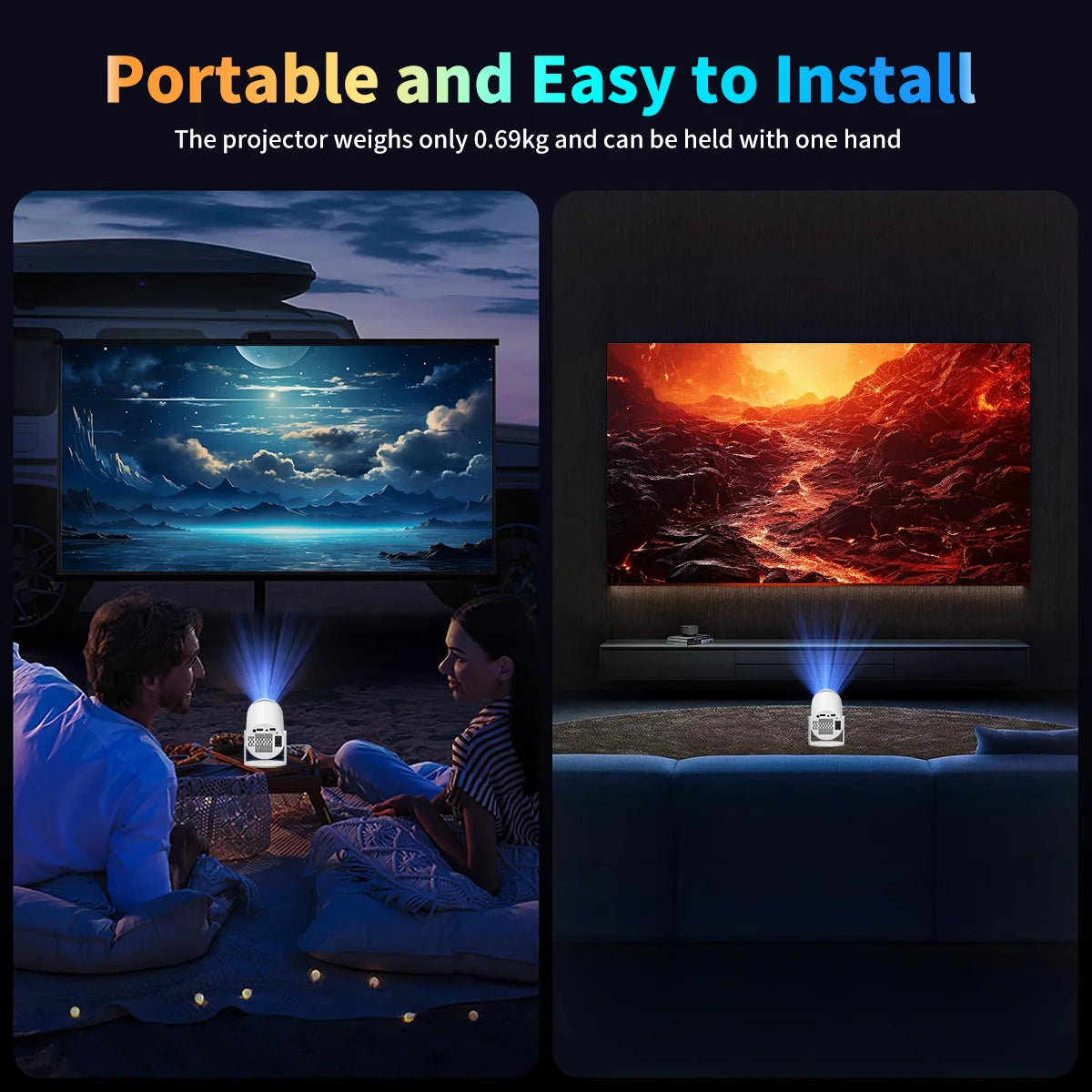 RoomCinemax mini projector