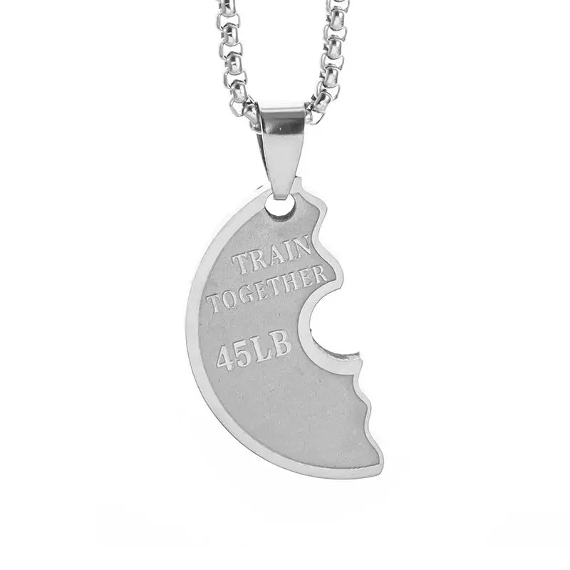 Stainless Steel Plate Necklace