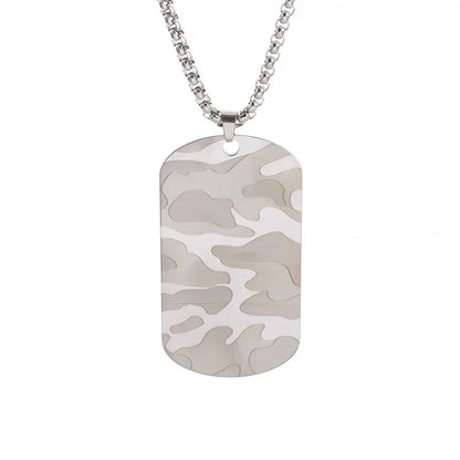 Stainless Steel Plate Necklace