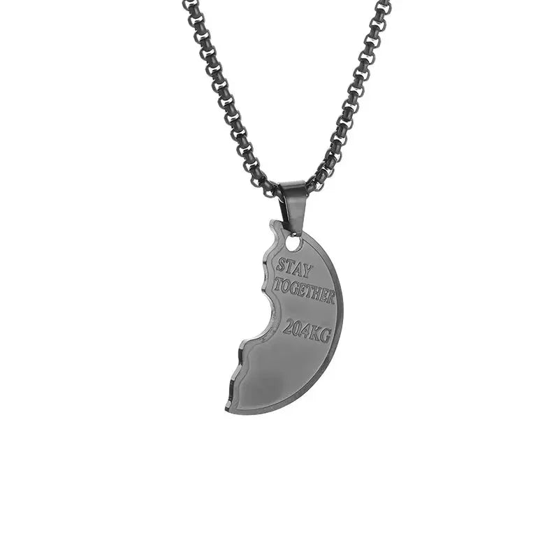 Stainless Steel Plate Necklace