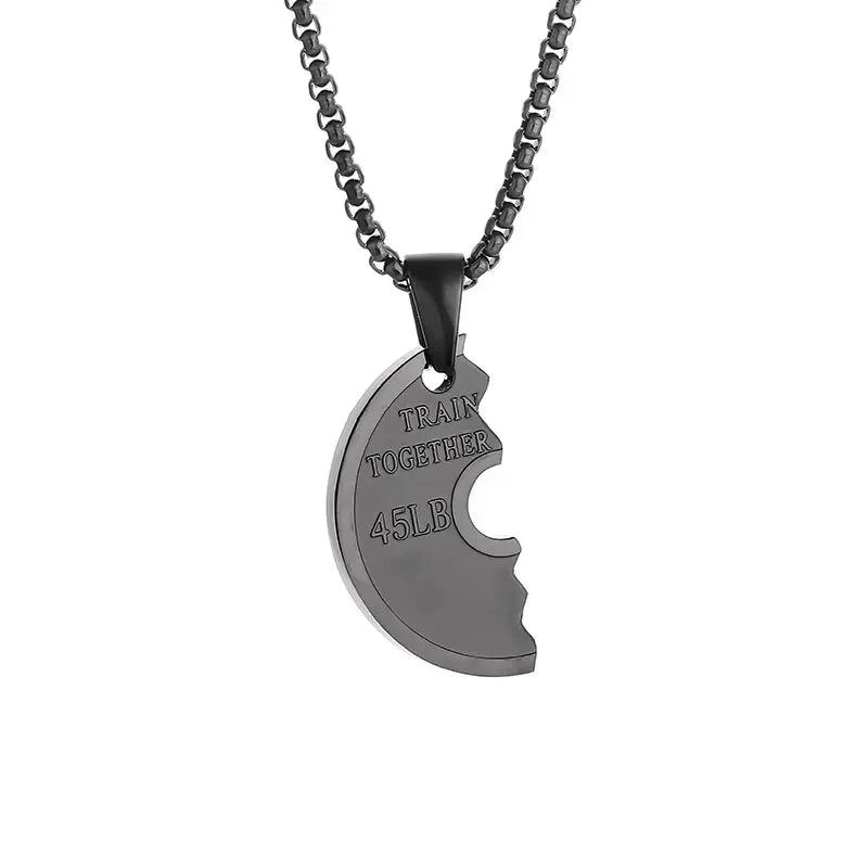 Stainless Steel Plate Necklace