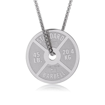 Stainless Steel Plate Necklace