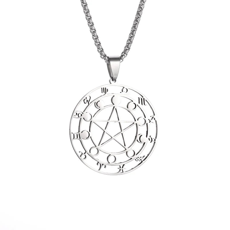 Stainless Steel Plate Necklace